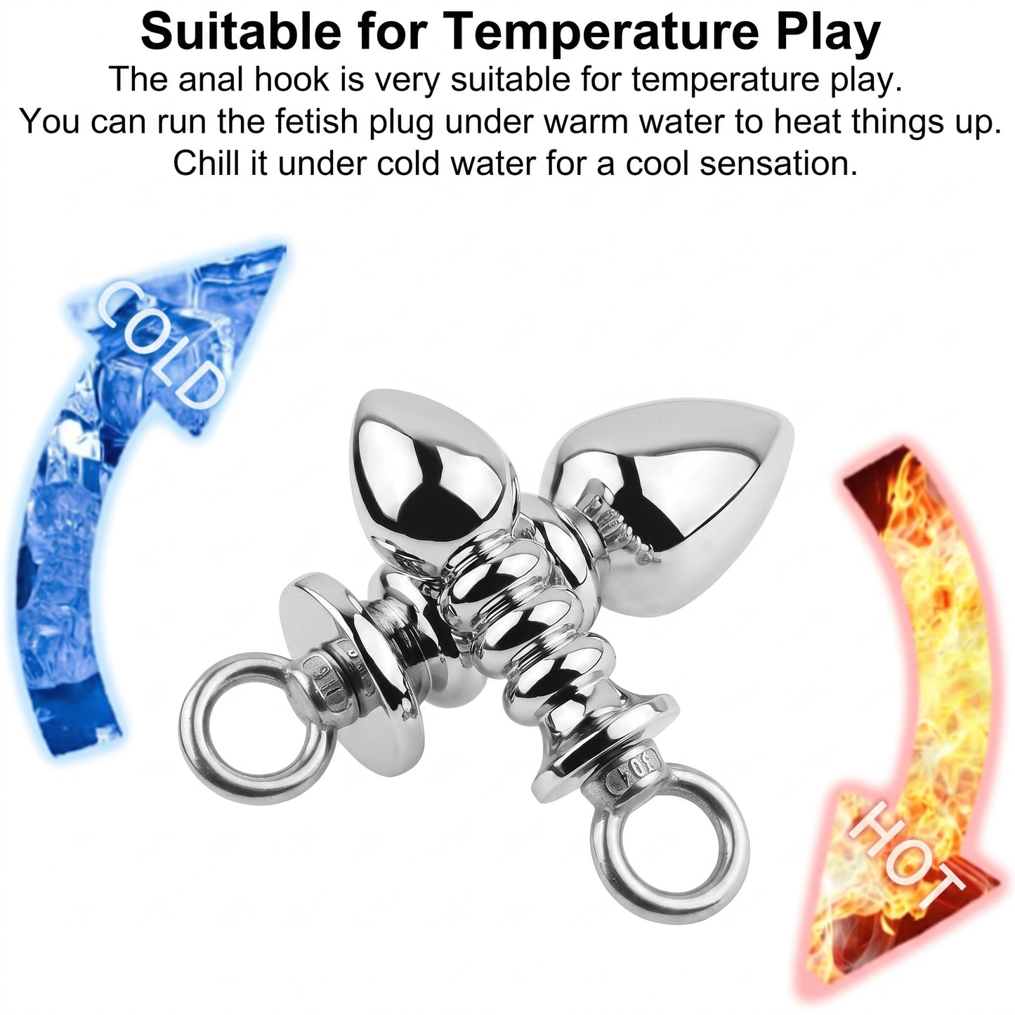 Multi-Segment Aluminum Alloy Butt Plug - image 8
