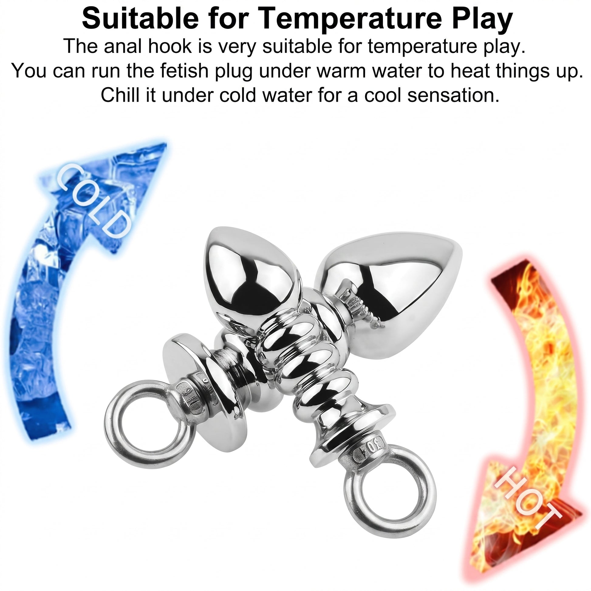 Multi-Segment Aluminum Alloy Butt Plug - image 8