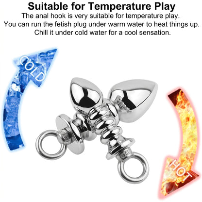 Multi-Segment Aluminum Alloy Butt Plug - image 8