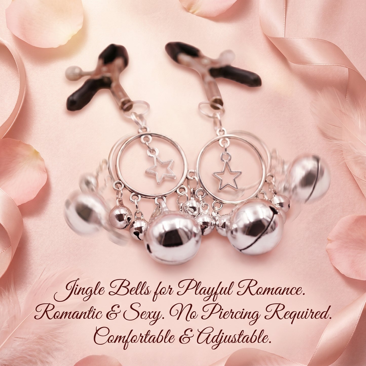 Jewelry With Hanging Bell Nipple Clamps - image 3