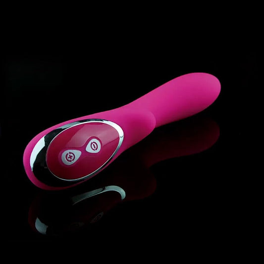 Vibrator-G-Spot-Dildo Clit-Massager-Female-Sex-Toys-Multispeed - image 0