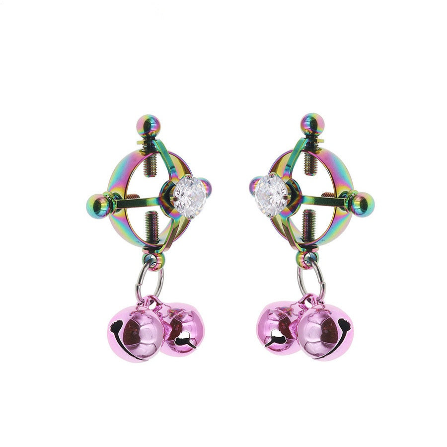 Metal Nipple Clamps With Jewerly - D - image 9