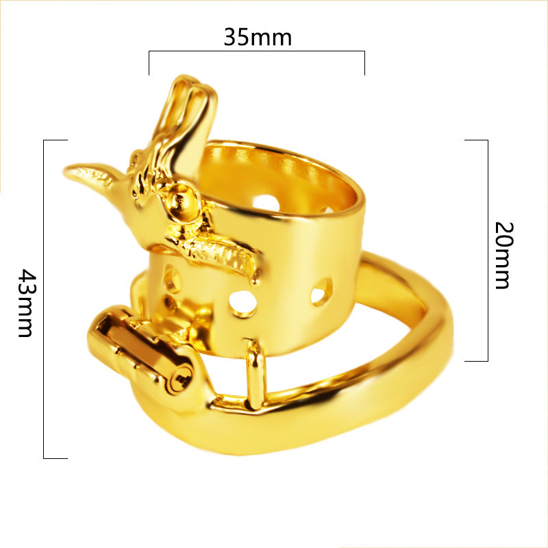 Golden Bull Chastity Cage - image 3