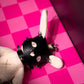 BDSM Bunny Plush Keychain - image 1