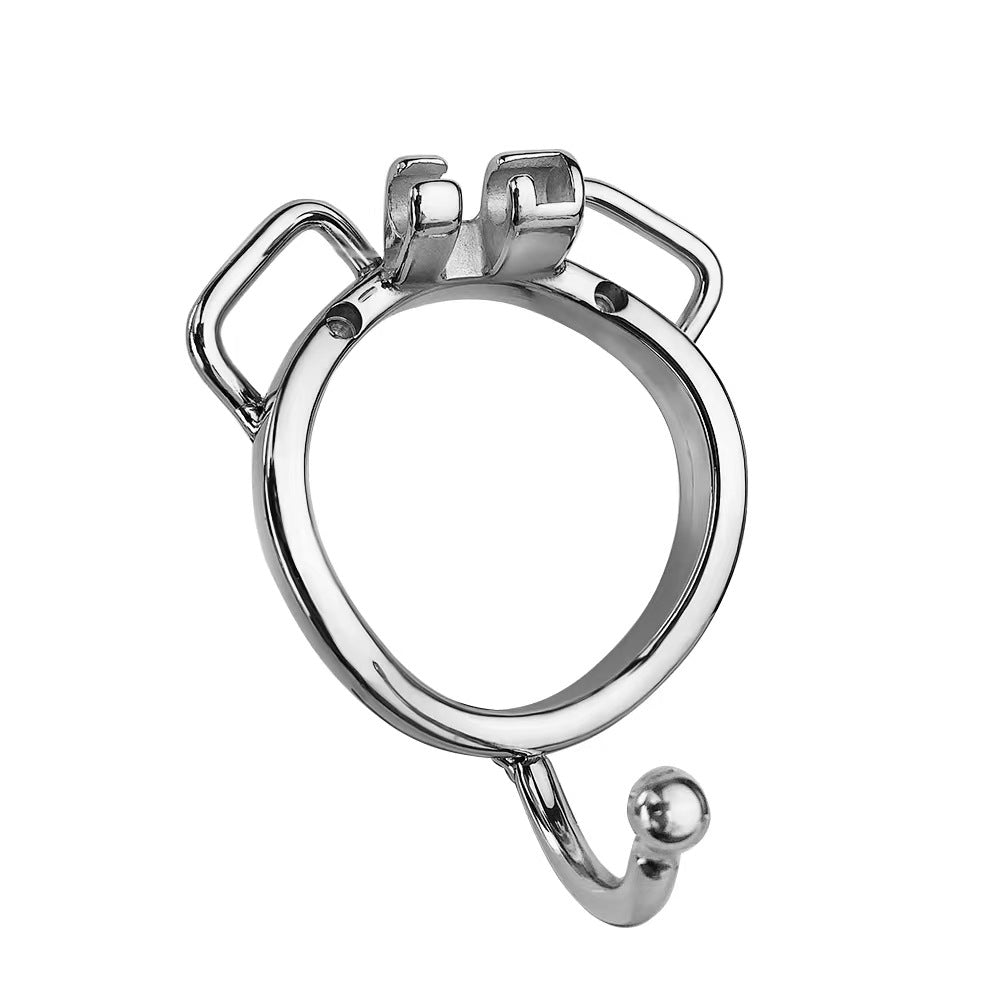 Sissy Chastity Cage With Virginal Pad - image 9