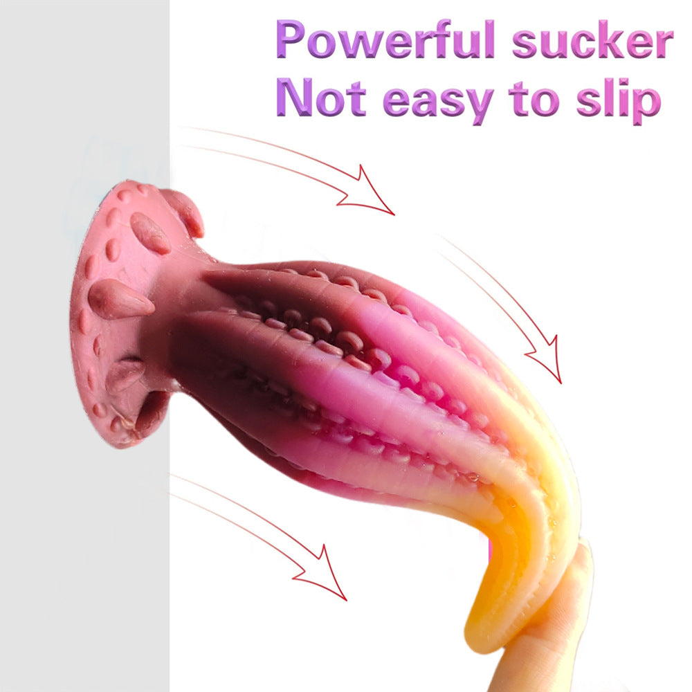 5.51'' Insertable Octopus-tentacle Silicone Dildo - image 3