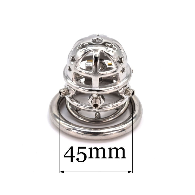 Spiked Chastity Cage - 45mm - image 2