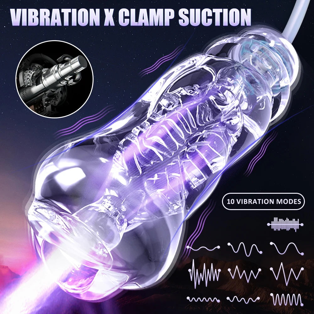 Transparent Male Stimulator - Clear - image 2