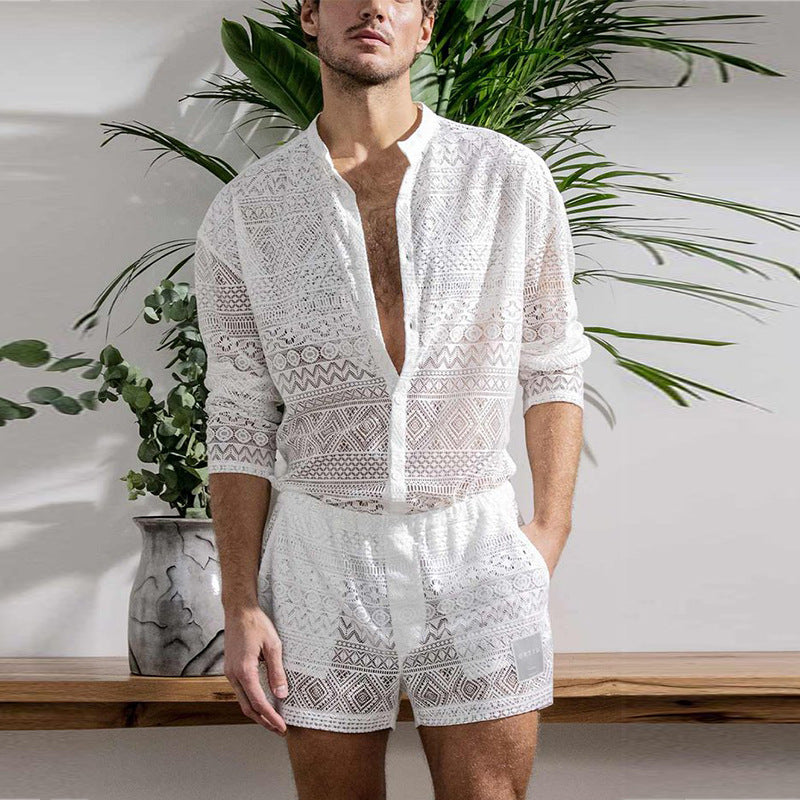 Lace Shirt Sets - image 3