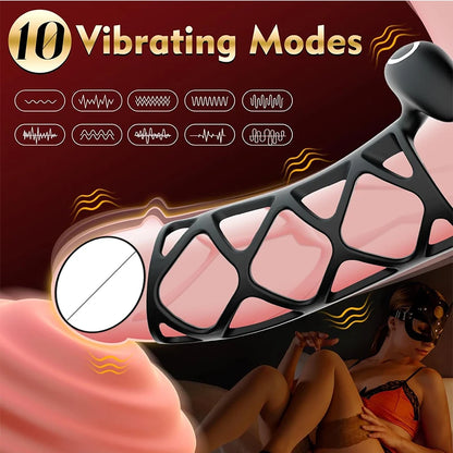 Vibrating Sleeve for Penis with Remote - image 4
