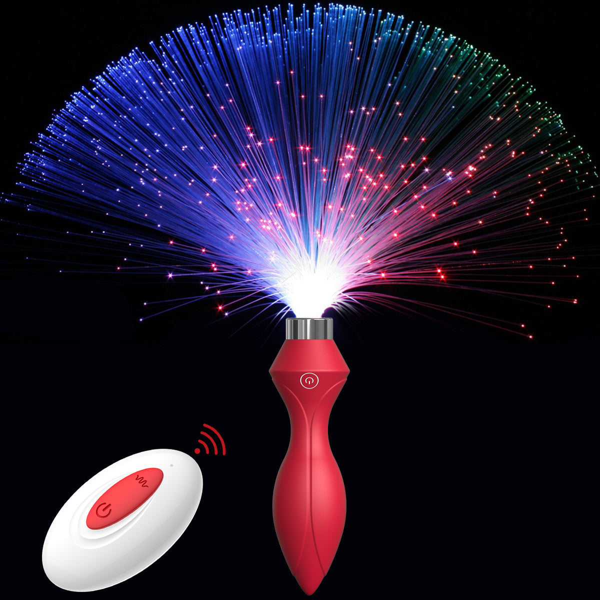7 Types Of Led Light  Remote Control Rechargeable Butt Plug - image 7