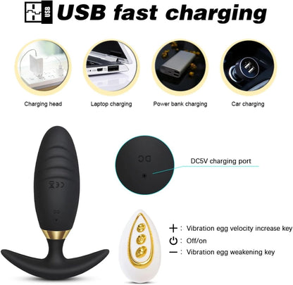Remote App Control Butt Plug Anal Vibrator - image 4