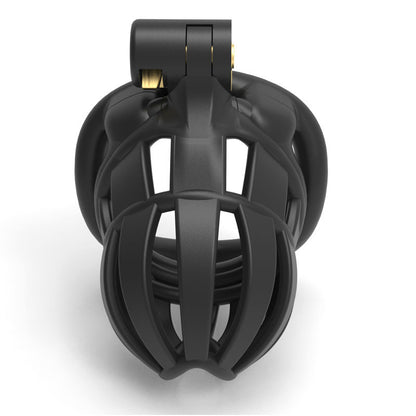 Cucky Cage: Minus Edition (Resin Micro Chastity Cage) - Black - image 3