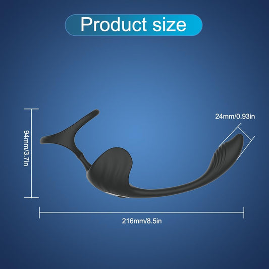 App Control Cock Ring Prostate Massager - image 0