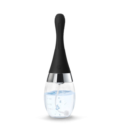 Rechargeable Anal Douching Enema Cleaner - Black - image 0