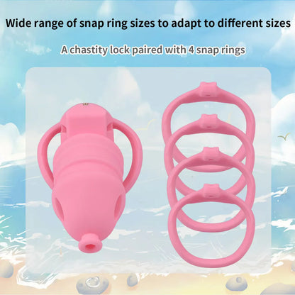 Soft Silicone Chastity Cage - image 24