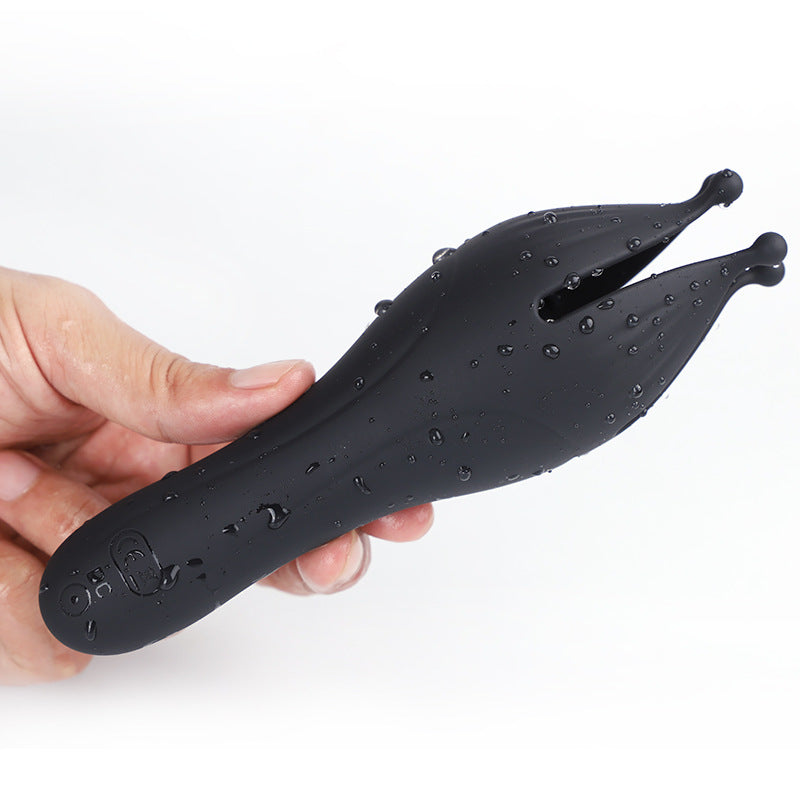 Penis Vibrator USB Rechargeable 8 Vibe Modes - Floral Shape - image 4