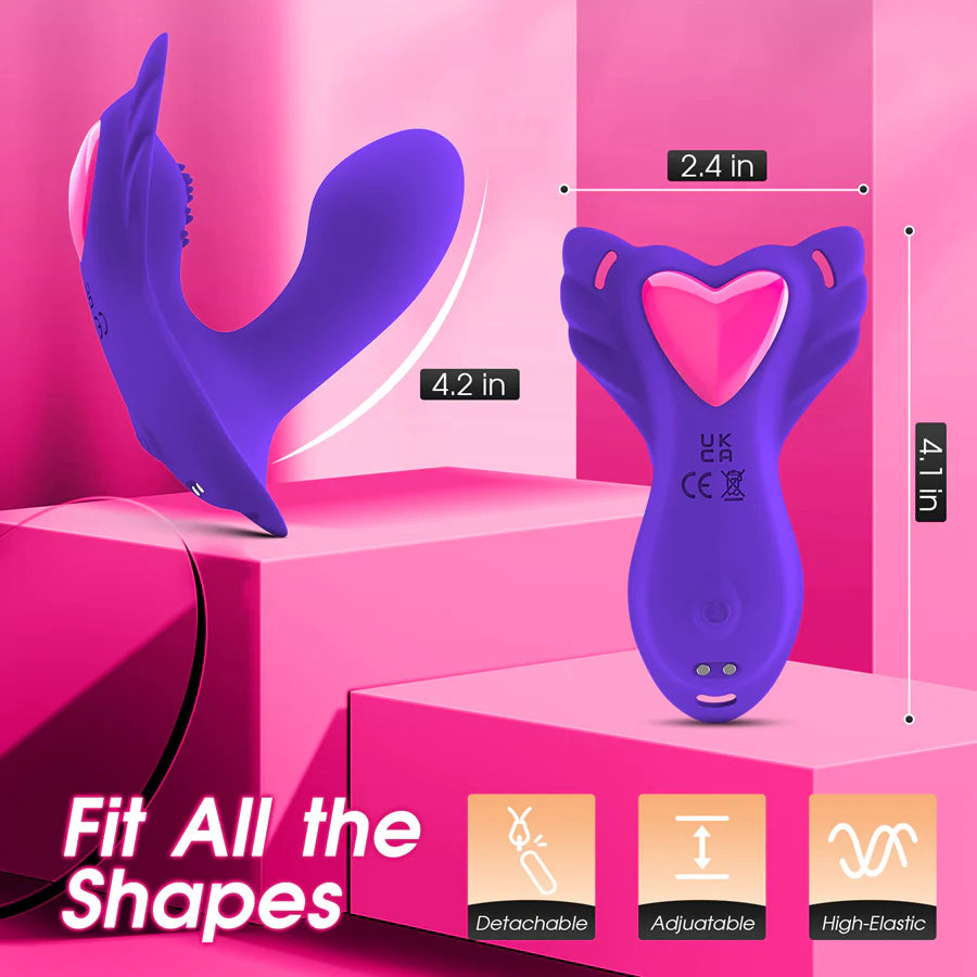 Wearable Heart-Shaped Vibrator with APP Control - image 3