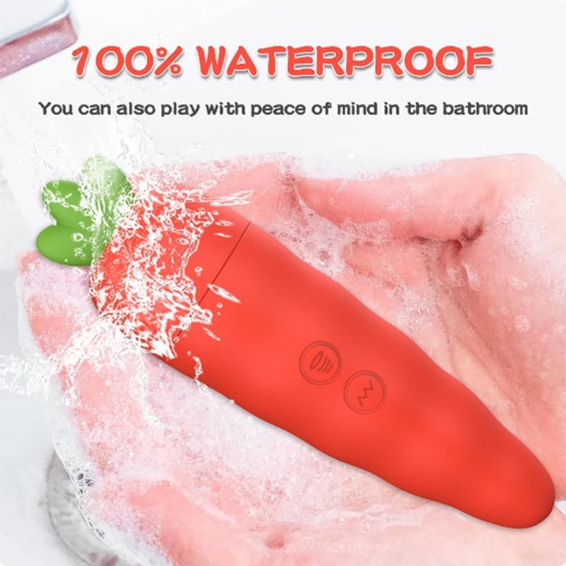 Dual-Pleasure Carrot Vibrator - image 3