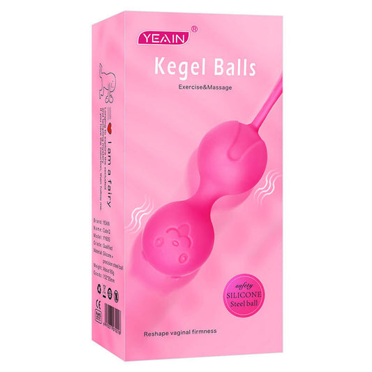 Silicone Kegel Ball - Pink - image 1