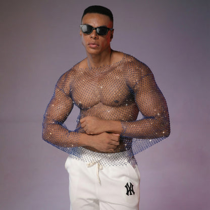 Starluxe Mesh Sparkle Top – Style A - image 4