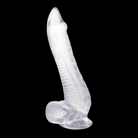 9 Inch Tentacle Dildo Suction Cup - Clear - image 0
