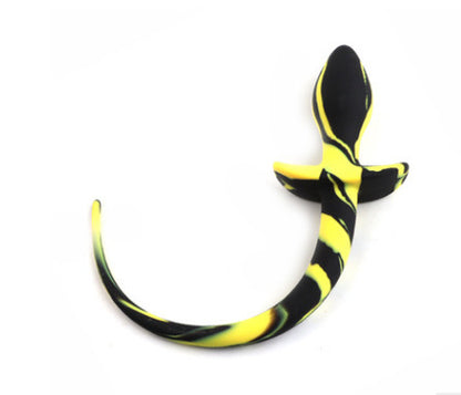 Silky Smooth Anal Plug - Yellow - image 8