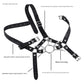 Metal Spider Ring Gag With Head Slave Harness Nose Hook Flirting Mouth Gags - image 0