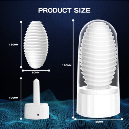 7.48x3.35'' Aircraft Cup Masturbator Penis Exerciser - image 5