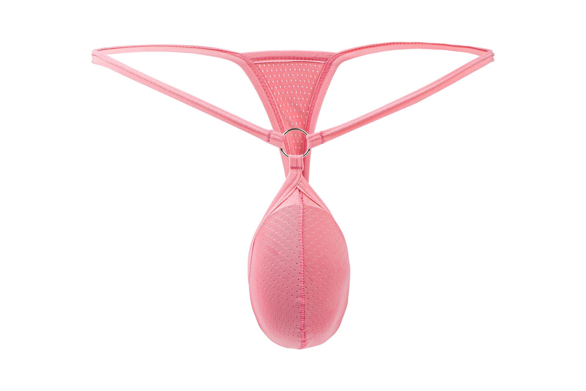 Man O-Ring Pouch String - Pink - XXL - image 9