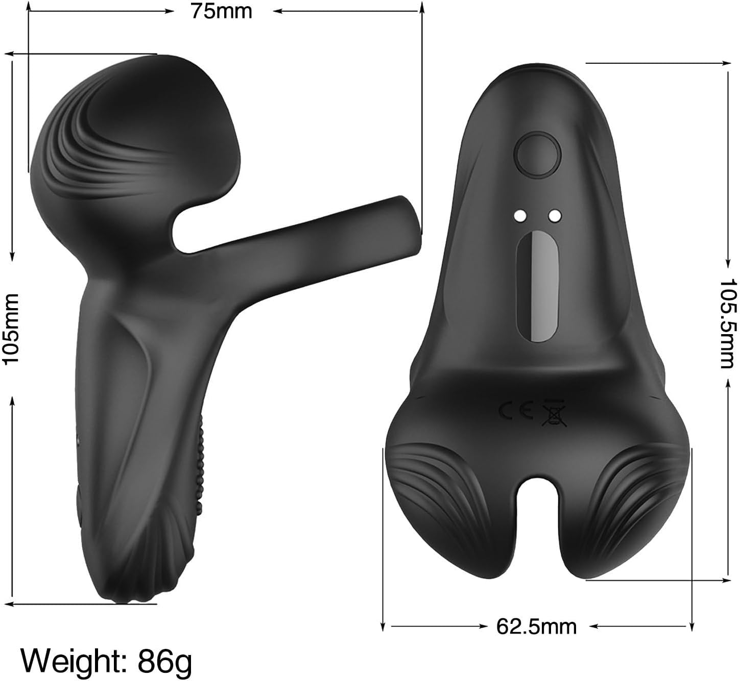 Vibrating Ejaculation Delay Cock Ring Sleeve - image 2