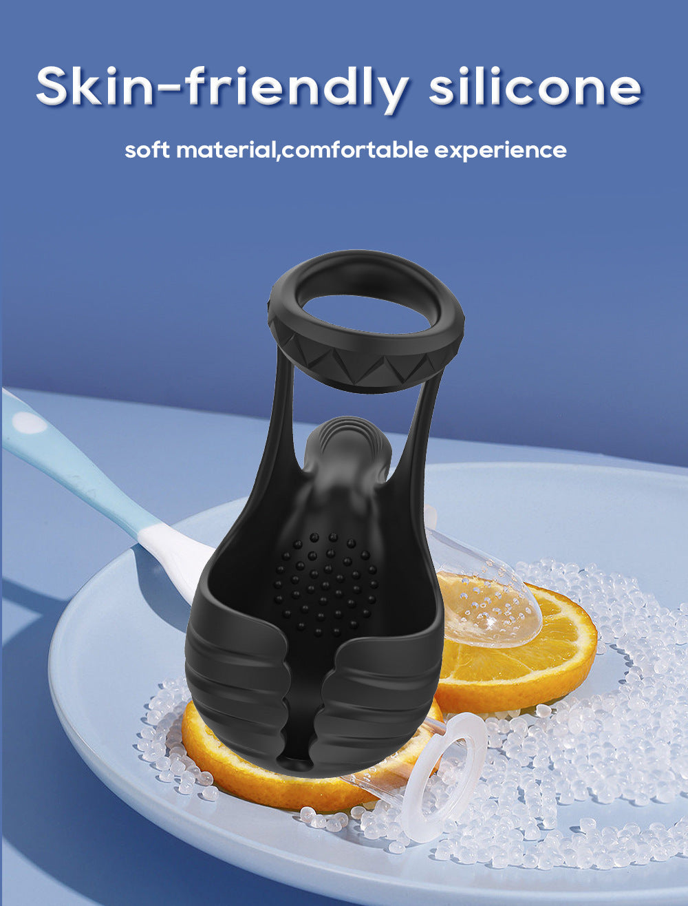 Vibrating Cock Ring - APP Control - image 2
