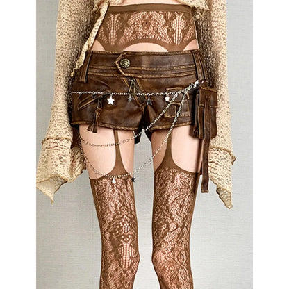 Bold & Beautiful – Suspender Fishnet Tights with Attitude - image 6