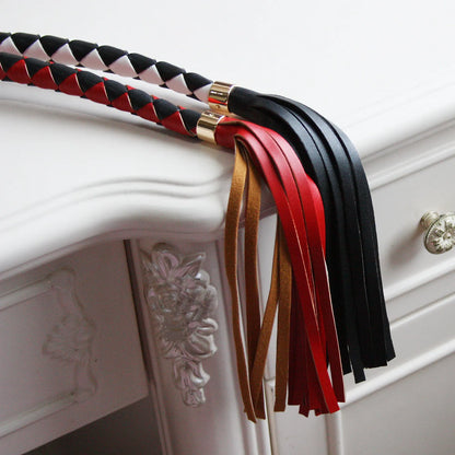 90cm Braided Single-tail Whip With Loose-strand Tip - image 2