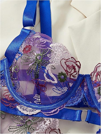 Body Floral Suit - image 12