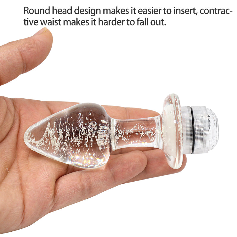 Led Crystal Anal Plug - image 1