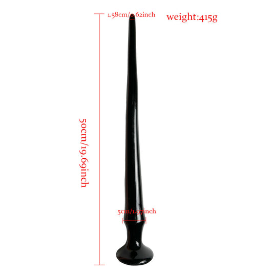 Flexidepth Advanced Anal Plug - Black - L - image 0