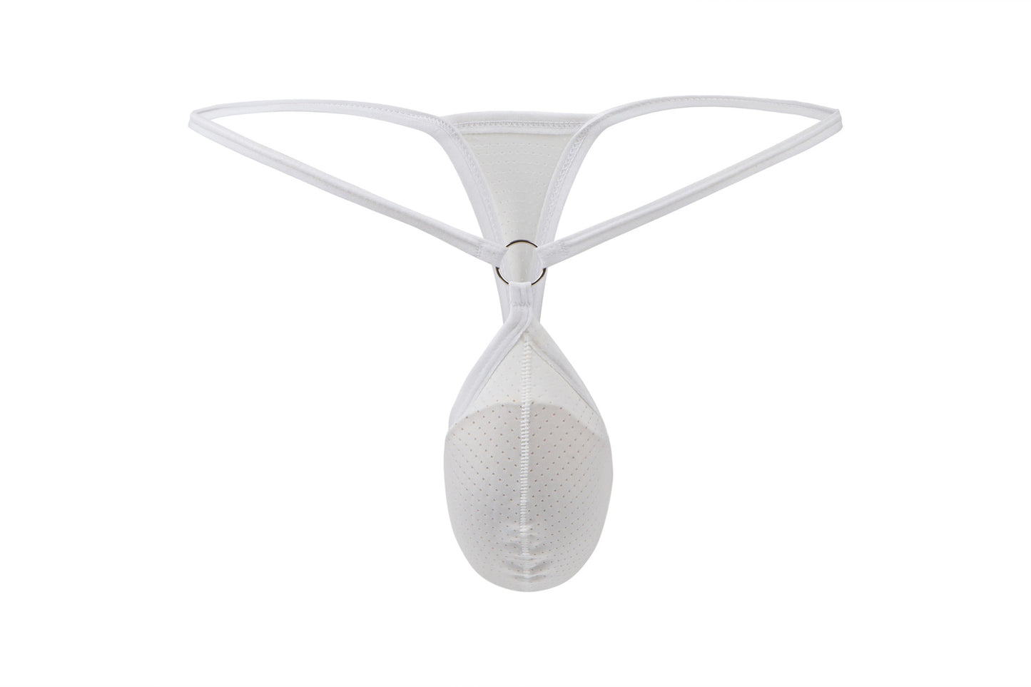Man O-Ring Pouch String - White - XXL - image 3