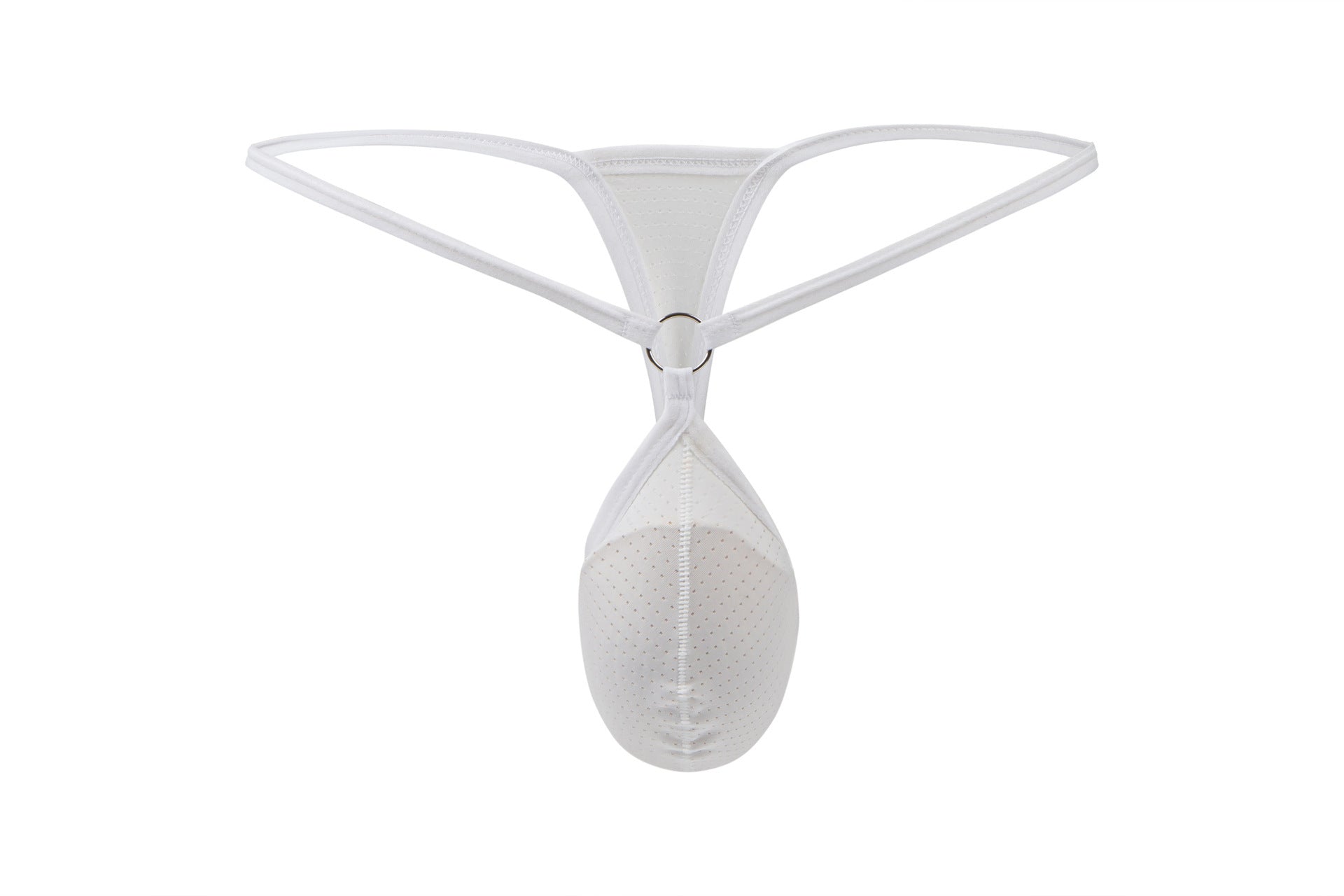 Man O-Ring Pouch String - White - XXL - image 3