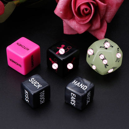 Sex Dice for erotic games and foreplay (5 Dices) - 5 Dices - image 0