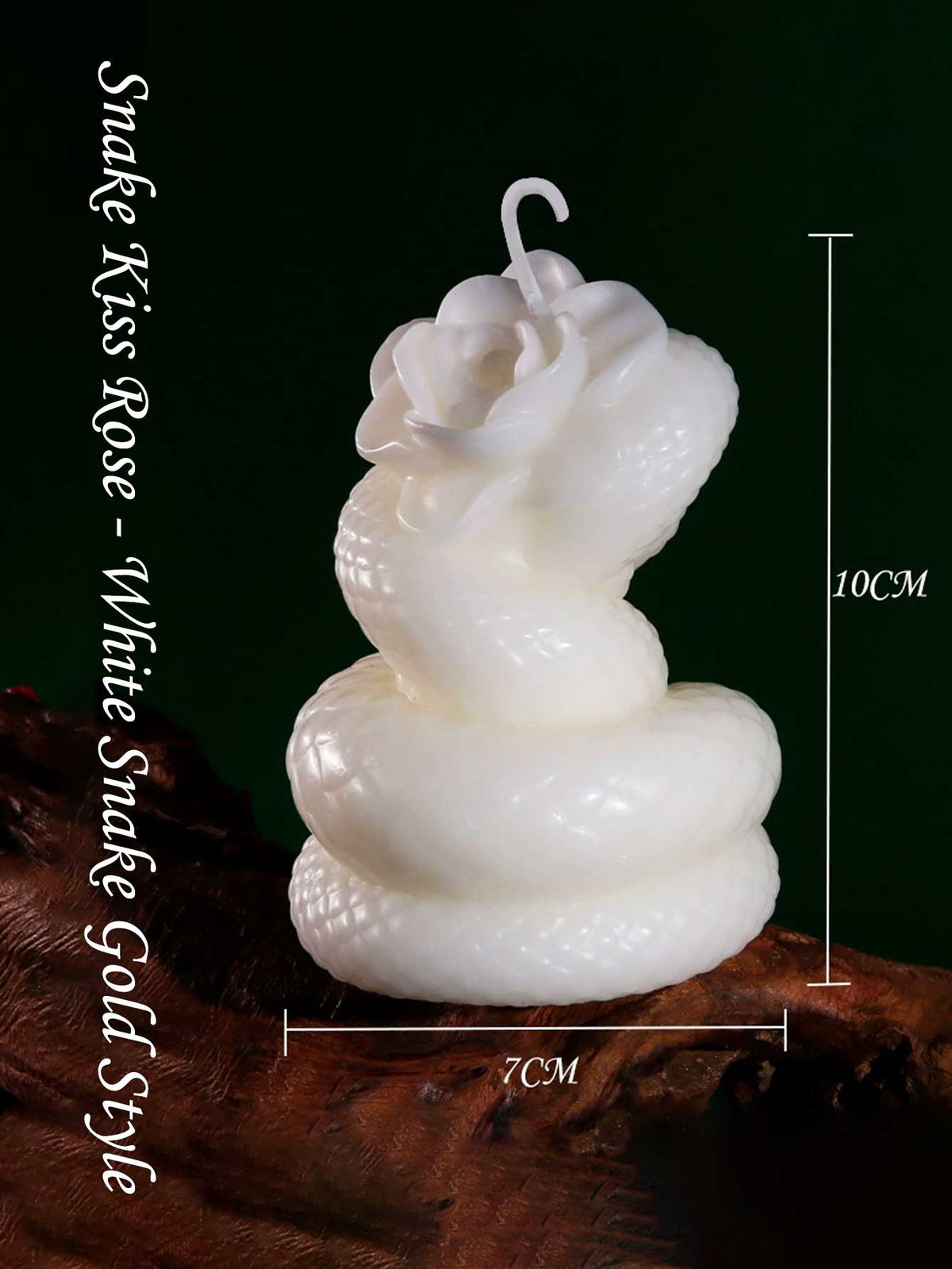 Serpent Rose Low-Temperature Candle - Gilded White - image 16