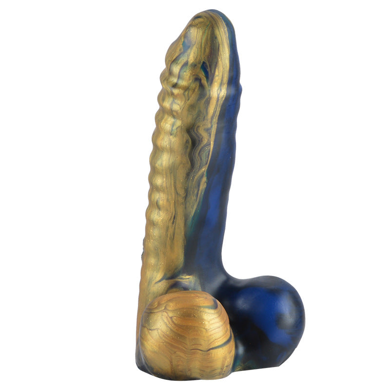 Fantasies Dragon Big Dildo - Blue - image 0
