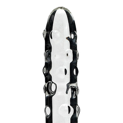 Textured Glass Dildo – Handcrafted Bobble Shaft for G-Spot & Anal Play - image 2