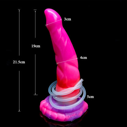 Realistic Spray Light Dildo With Suction Cup - image 2