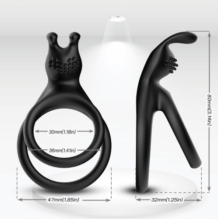 Tickling Bunny Cock Ring - image 6