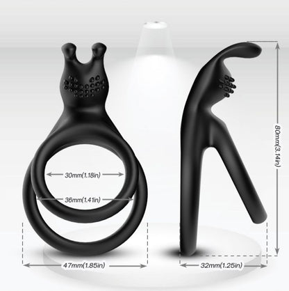 Tickling Bunny Cock Ring - image 6