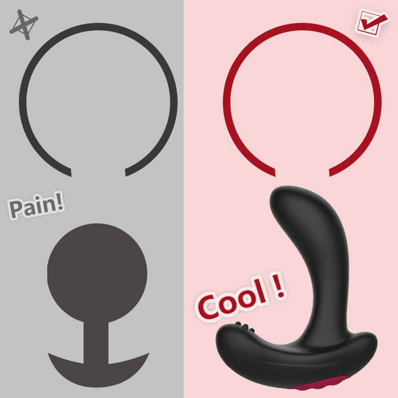 Remote Control Inflatable Vibrating Butt Plug - image 1