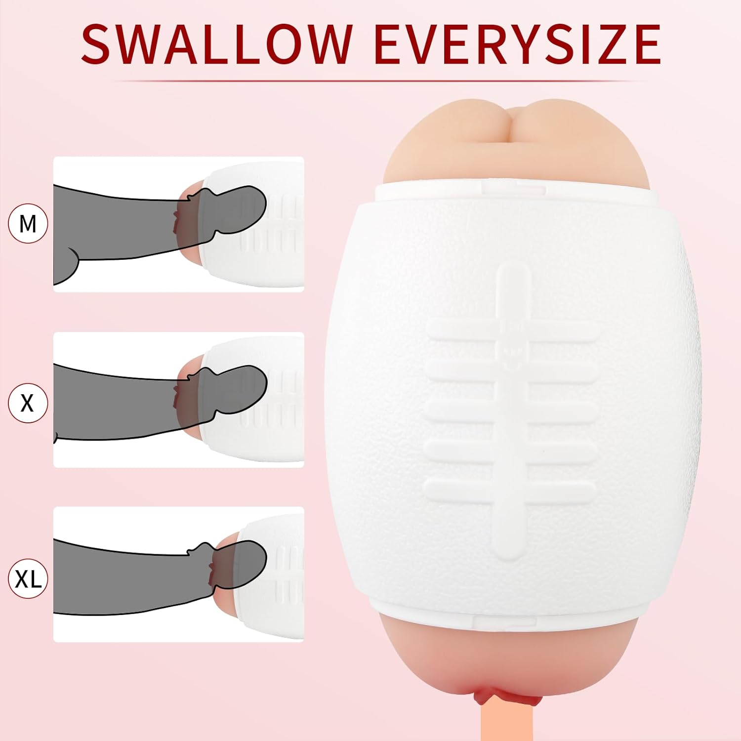Football-Shaped Realistic Masturbator – Dual Ends for Versatile Stimulation - image 12