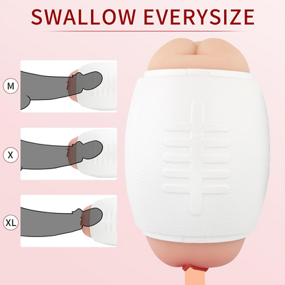 Football-Shaped Realistic Masturbator – Dual Ends for Versatile Stimulation - image 12