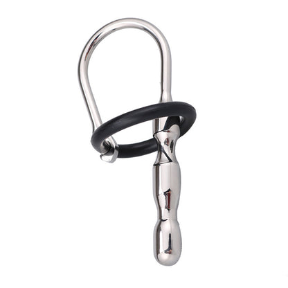 Sex Pistol Penis Plug with Silicone rings - C - image 3